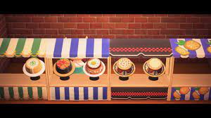 My Food Hat Creations So Far From L To R Clam Chowder Poke Loco Moco And Pizza Animalcrossing