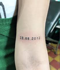 Gabi Tattoo Estudio Oficial Pequeno Tattoo Para Mabel La Fecha De Nacimiento De Su Sobrino Facebook