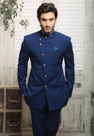 Our ultimate guide whether you are a groom or a guest. Unique Blue Jodhpuri Suitwedding Suits For Menmens Etsy
