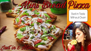 Bread Pizza Bread Pizza On Tawa Mini Bread Pizza In 2020 Recipes Easy Bread Pizza Recipe Snack Recipes