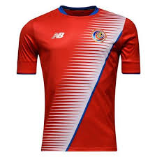 Tailandia Primera Equipacion Camiseta Costa Rica 2016 2017 Soccer Jersey Football Dress Jersey Design