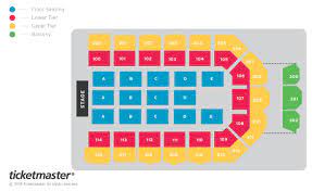 James Arthur Seating Plan Metro Radio Arena