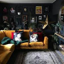 It S Wednesday Which Is Golf Night For My Husband This Means I Can Sit And Watch Love Island In Peace W Dark Living Rooms Living Room Goals Funky Home Decor