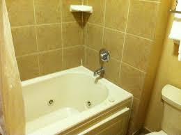 room with full kitchen, jacuzzi tub