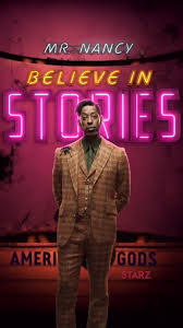 American Gods Mr Nancy American Gods American Neil Gaiman