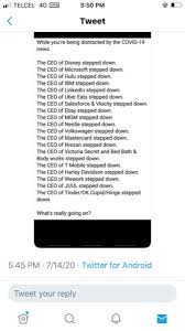He also planned and built the amusement park disneyland and had begun a second one, walt disney world, before his death. Disney S Ceo And Others Have Stepped Down The Conspiracy Theories Film Daily