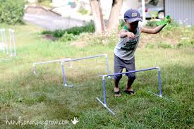 You will need at least 6 objects to run around to have the most fun! How To Make A Simple Backyard Obstacle Course For Kids Hoawg