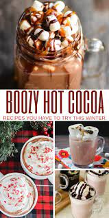 Boozy Hot Chocolate Recipes Make It Even Better Hot Chocolate Recipes Boozy Hot Chocolate Hot Cocoa Recipe