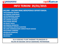 Kuantan is one of the major cities in malaysia and now there are services bus rapid kuantan to kuala lumpur (kl) and other cities, enjoy your travel. Jadual Rapid Kuantan 600