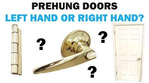 If the door swings forward and away from you towards the interior of the room you're facing, it is an inswing door. Left Or Right How To Identify The Swing Of Prehung Doors Quick Tips Youtube