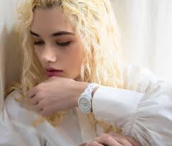 Chanel J12 Diamonds Mother of Pearl White Dial White Steel Strap Watch for  Women Watch for Women