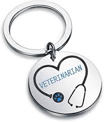 Stethoscopes are good, money is good, bookstore gift certificates are good, registration fees to a gift certificate for a free professional massage! Amazon Com Feelmem Veterinarian Gift Veterinary Medicine Graduation Gift Heart Stethoscope Dog Paw Veterinarian Keychain Vet Tech Jewelry Gift For Future Veterinarian Nurse Doctor Medical Students Color Silver Clothing