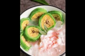 Karena memang penyajian es pisang ijo, selalu ada bubur sumsum. Cdmmgcnhdzob0m