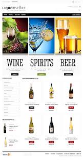 Alcoholic Beverages Prestashop Theme 43291 Prestashop Themes Restaurant Website Templates Alcoholic Drinks