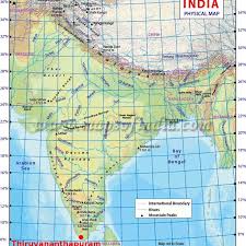 Welcome to our channel only in india. Geographical Location Of Thiruvananthapuram In The Physical Map Of Download Scientific Diagram