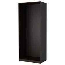 Your shipping fee is calculated based on your city. Pax Black Brown Wardrobe Frame 100x58x236 Cm Ikea