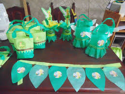 Bolsitas De Tinkerbell Unicas 10 50 Fiestas De Blancanives Fiesta De Cumpleanos De Sirena Bolsitas