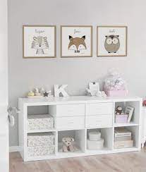 Compartimos una habitación de bebé decorada enteramente con mobiliario detalles: Set Little Animals Cuadriman Decorar Habitacion Bebe Habitacion Bebe Ikea Decorar Habitacion Ninos