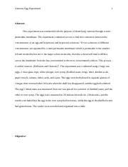 Noah butler egg osmosis lab purposequestions to think about: Egg Osmosis Lab Pdf Name Noah Butler Egg Osmosis Lab Purpose The Purpose Of This Lab Is To Demonstrate What Happens When An Animal Cell Is Exposed Course Hero
