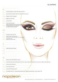 Glampire Face Chart Makeup In 2019 Makeup Face Charts