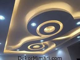 Dekoratif bir dokunuş ile banyonuzun bütün ışıltısı. Banyo Asma Tavan Dekorasyon Tavan Alcipan Alci Tavan