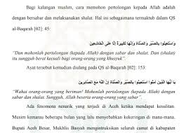 Ketaatan kepada allah merupakan perkara yang wajib diikuti oleh semua manusia. Quran Dan Hadist Tentang Sabar Nusagates
