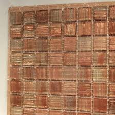 Copper will slowly and lovely age over time. Mind Blowing Diy Ideas Bar Backsplash Layout Tin Backsplash Budget Black Stone Backsplash Gray Copper Kitchen Backsplash Tile Backsplash Glass Tile Backsplash