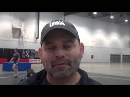 Jeff Buxton of Lehigh Valley AC prior to Senior Freestyle Open