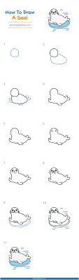How To Draw A Seal Step By Step Easy Drawing Guides Drawing Howtos 500 x 386 jpeg 181 кб. how to draw a seal step by step easy
