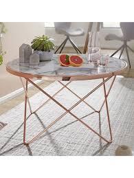102 glascouchtische, 73 hochglanz sofatische, 219 holz couchtische, 4 marmor wohnzimmertische, 115 massivholz beistelltische, 80 metall couch tische. Finebuy Couchtisch Marmor Optik Weiss Rund O85 Cm Kupfer Metall Gestell Grosser Wohnzimmertisch Beistelltisch Klingel