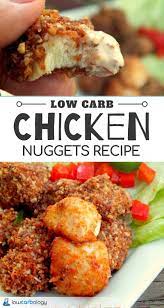 Low Carb Chicken Nuggets Recipe Induction Lowcarb Ology Recipe Chicken Nugget Recipes Low Carb Chicken Nuggets Recipe