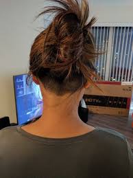 Simple Undercut With Layered Hair And Highlights Undercut Long Hair Undercut Hairstyles Long Hair Styles