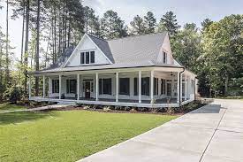 Simply search diy farmhouse table or farmhouse table plans on pinterest, and the internet will give you more. Southern Living Farmhouse Revival Plan No 1821 Black And White Farmhouse By Garmen Olivia Farmhouse Style House Farmhouse Style House Plans Porch House Plans