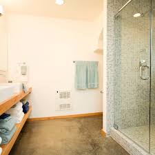 Stain sealant protector for tile, marble, floors, showers and countertops. Concrete Bathroom Flooring Pros And Cons