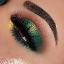 Eyemakeup In 2020 Eyeshadow Makeup Green Eyeshadow Look Colorful Eye Makeup