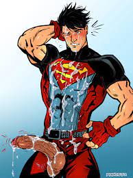 Dc Superboy | Kryptonian genes are something else... | Artist: Phausto -  Gay Fap XXX Net