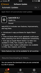 Watch Update Paused Apple Community