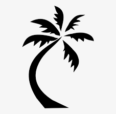 These free images are pixel perfect to fit your design and available in both png and vector. Black Coconut Tree Silhouette Isolated Palm Tree Clip Art Black And White Png Transparent Png 506x720 Free Download On Nicepng