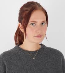 Corali Fern Diamond Necklace Gold