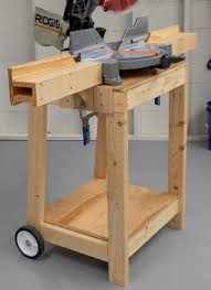 Me Gusta Pienso Hacerla Mitre Saw Stand Woodworking Projects Diy Miter Saw Table