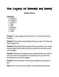The Legend Of Romulus And Remus Activity Pack 6th Grade Social Studies Romulus And Remus Sequencing Activities