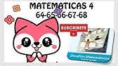 Cada una, 4 cajas de galletas a $ 24.60 cada una y 3. Desafios Matematicos 4 Cuatro Paginas 58 59 60 61 62 63 Youtube