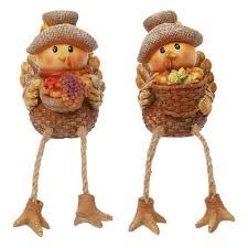 See more ideas about shelf sitter, unique things, sitter. Lulu Home Thanksgiving Fireplace Decorations Set Of 2 Resin Turkey Figurine Thanksgiving Shelf Sitters Harvest Shelf Sitters With Dangling Legs Fall Decor Home And Kitchen Autumn Displays Buy Online In Aruba At