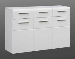 Kommode breite 110 cm online kaufen otto. Kommode Sideboard Anrichte Schrank Schubladen Turen 110 Cm Hochglanz Weiss 18987 Eur 189 00 Picclick De