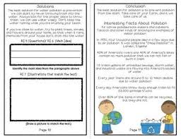 The Problem With Pollution An Interactive Science Reader Problem Series Teacherspayteacher With Images Interactive Science Science Readers Informational Text Passages