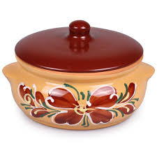 Shop at ancient cookware for a full line of authentic indian cookware and serveware including clay curry pots, hammered copper kadai and handi, and aluminum kadai. Russian Stylish Baking Clay Pot Cookware Pan Stoneware Oven Cooking Pot Pan With Lid Walmart Com Walmart Com