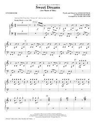 The best choral arrangements on chorus online! Mark Brymer Sweet Dreams Are Made Of This Synthesizer Sheet Music Pdf Notes Chords Oldies Score Choir Instrumental Pak Download Printable Sku 352969
