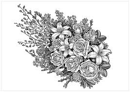 You'll find both simple and complex designs all throughout my site, yet i'm linking to the more advanced pages here to make it easy for you to find inspirational doodle food and stress relief. Free Printable Coloring Pages Of Flowers Heart Coloring Pages Printable Flower Coloring Pages Puppy Coloring Pages