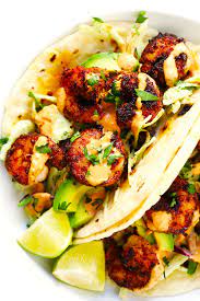 The Best Shrimp Tacos Recipe Gimme Some Oven Recipe Shrimp Taco Recipes Best Shrimp Taco Recipe Cilantro Lime Sauce
