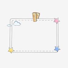 Album Border Background Border Cartoon Dialog Kindergarten Background To Chat With Speak Dialogue Cute Cloud Cartoon Doodle Frames Cute Frames Clip Art Borders